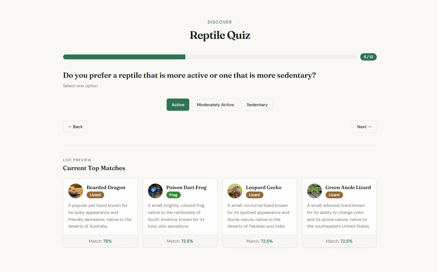 Quiz preview